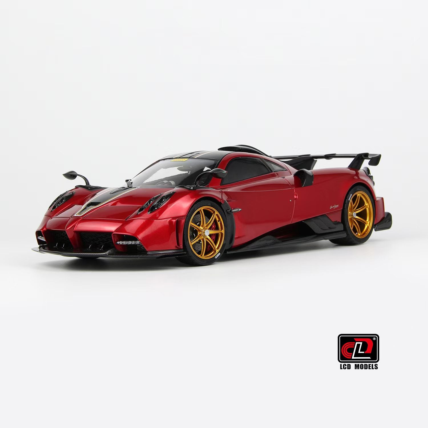 LCD models 1/18 Pagani Huayra R Diecast Super Car 1# White