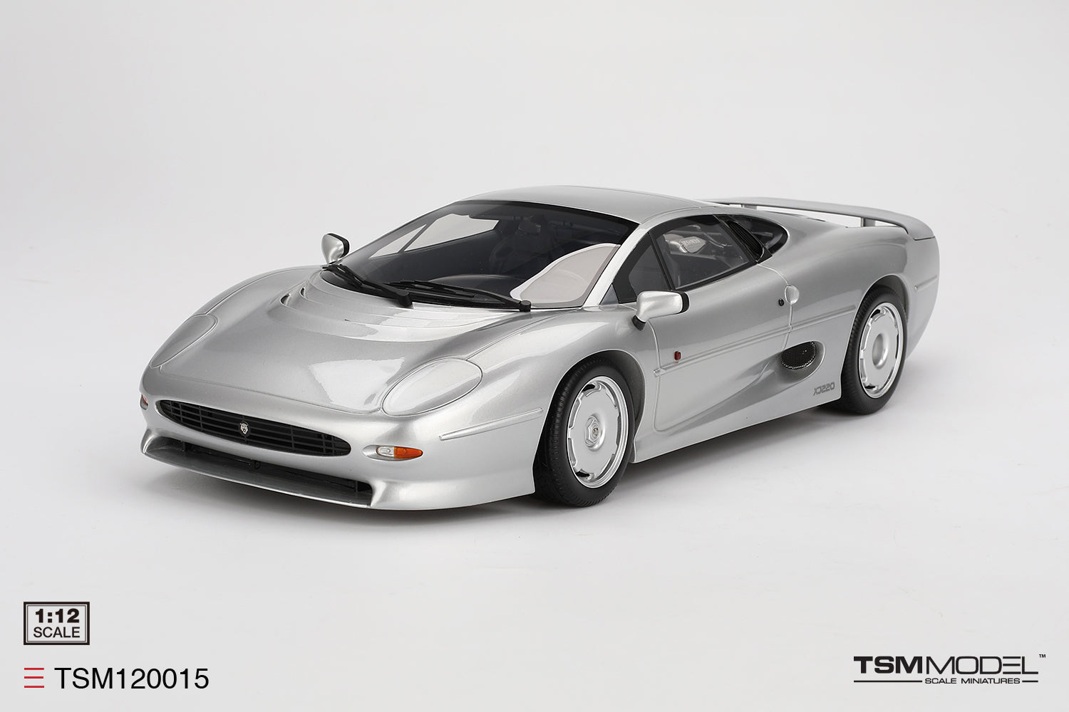 Preorder] TSM 1:12 Jaguar XJ220 Silver TSM120015 – Horizon Diecast