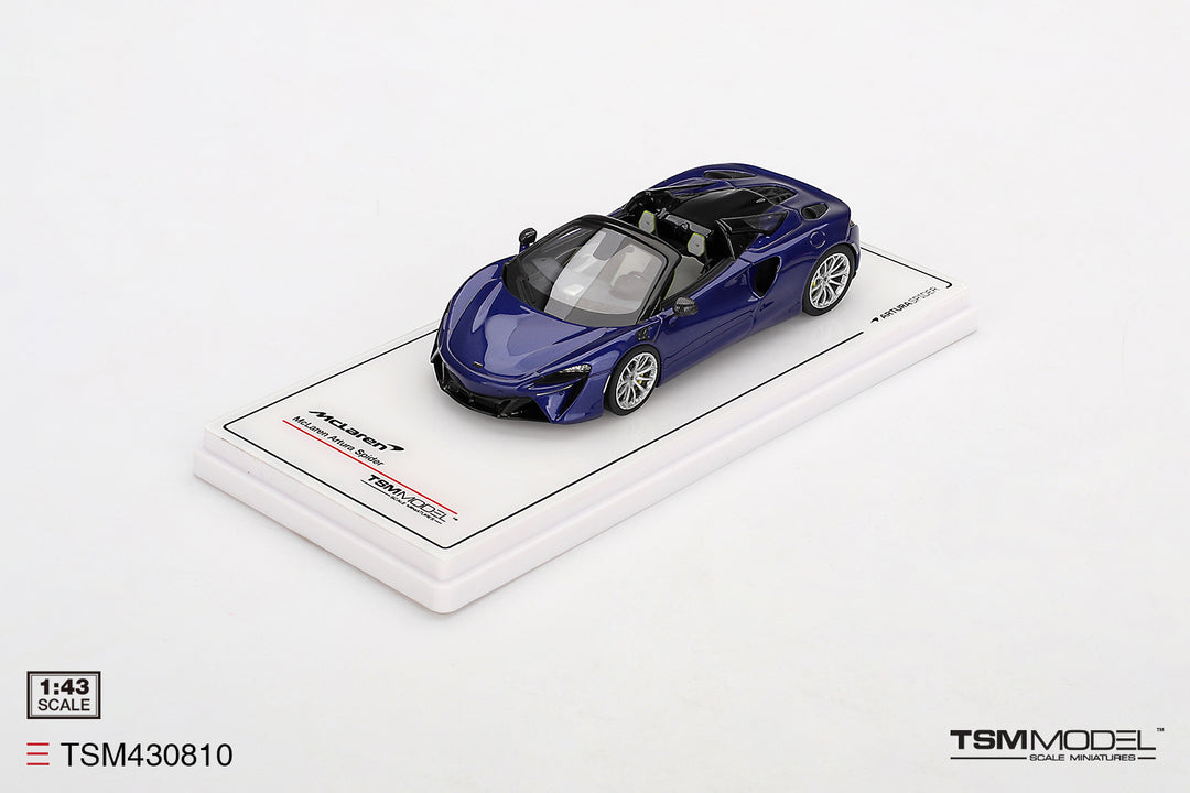 [Preorder] TSM 1:43 McLaren Artura Spider Tanzanite Blue TSM430810