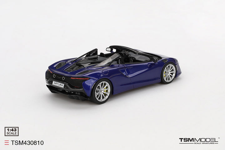 [Preorder] TSM 1:43 McLaren Artura Spider Tanzanite Blue TSM430810