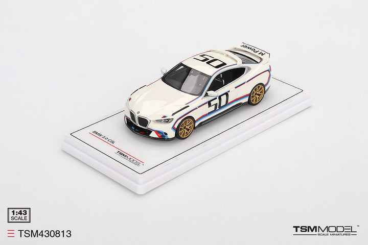 [Preorder] TSM 1:43 BMW 3.0 CSL White TSM430813