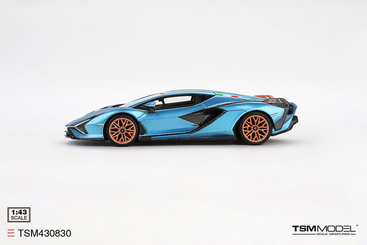 [Preorder] TSM 1:43 Lamborghini Sián FKP 37  Blu Aegir TSM430830