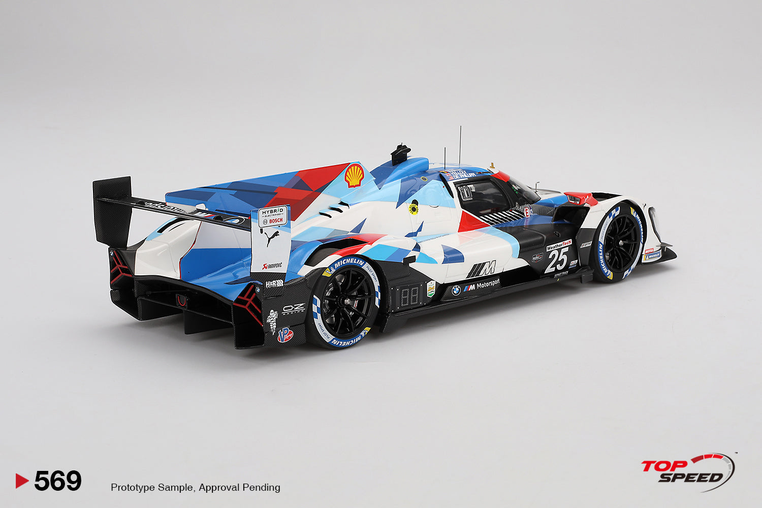 Preorder] Topspeed 1:18 BMW M Hybrid V8 GTP #25 BMW M Team RLL