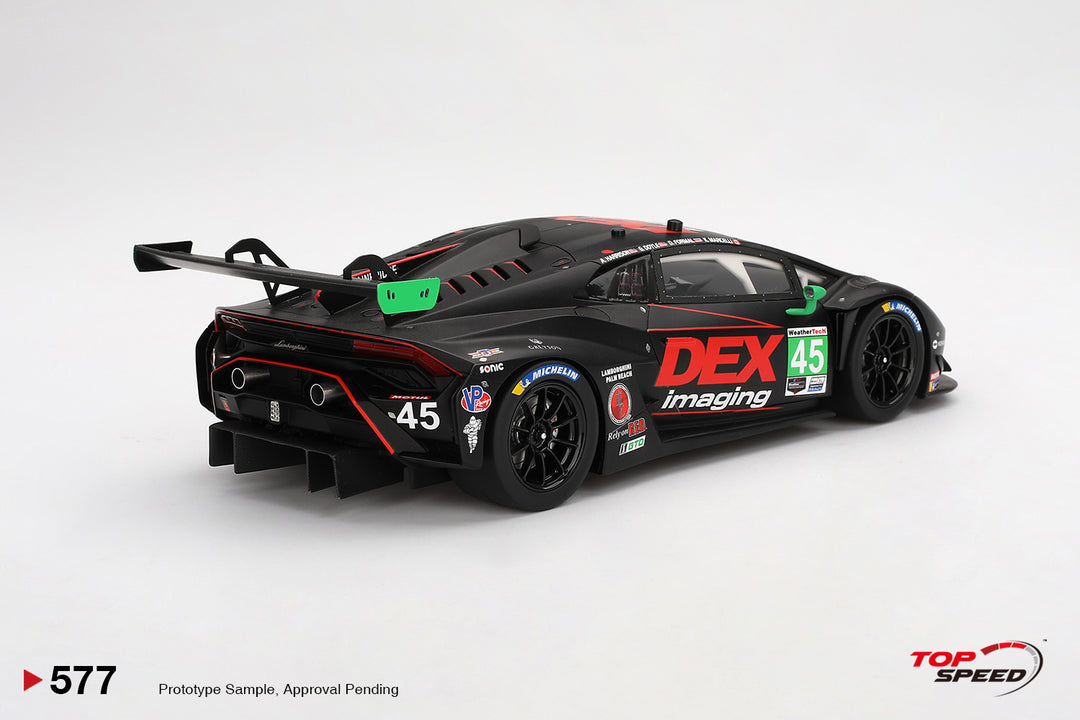 [Preorder] Topspeed 1:18 "Lamborghini Huracan GT3 EVO2 #45 Wayne Taylor Racing with Andretti #45 2024 IMSA Daytona 24 hr.