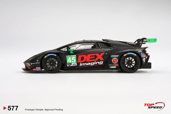 [Preorder] Topspeed 1:18 "Lamborghini Huracan GT3 EVO2 #45 Wayne Taylor Racing with Andretti #45 2024 IMSA Daytona 24 hr.