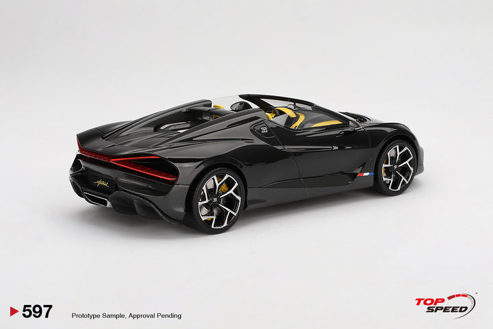 [Preorder] Topspeed 1:18 Bugatti W16 Mistral Black TS0597