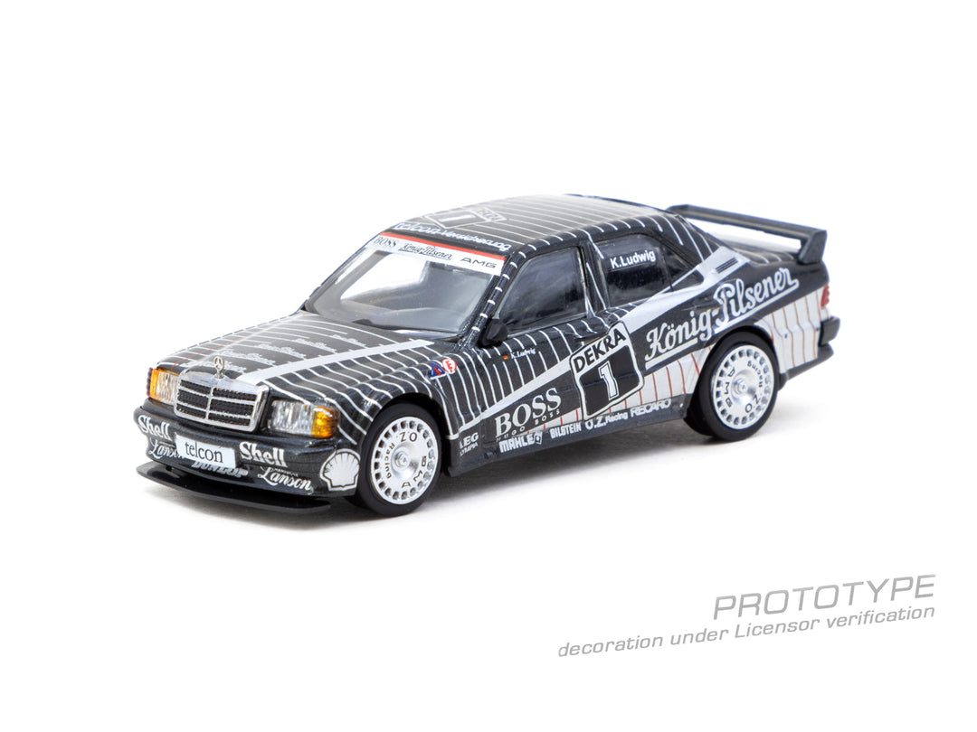 [Preorder] Tarmac Works 1:64 Mercedes-Benz 190 E 2.5-16 EVO 1 DTM 1989 Klaus Ludwig T64G-057-89DTM01