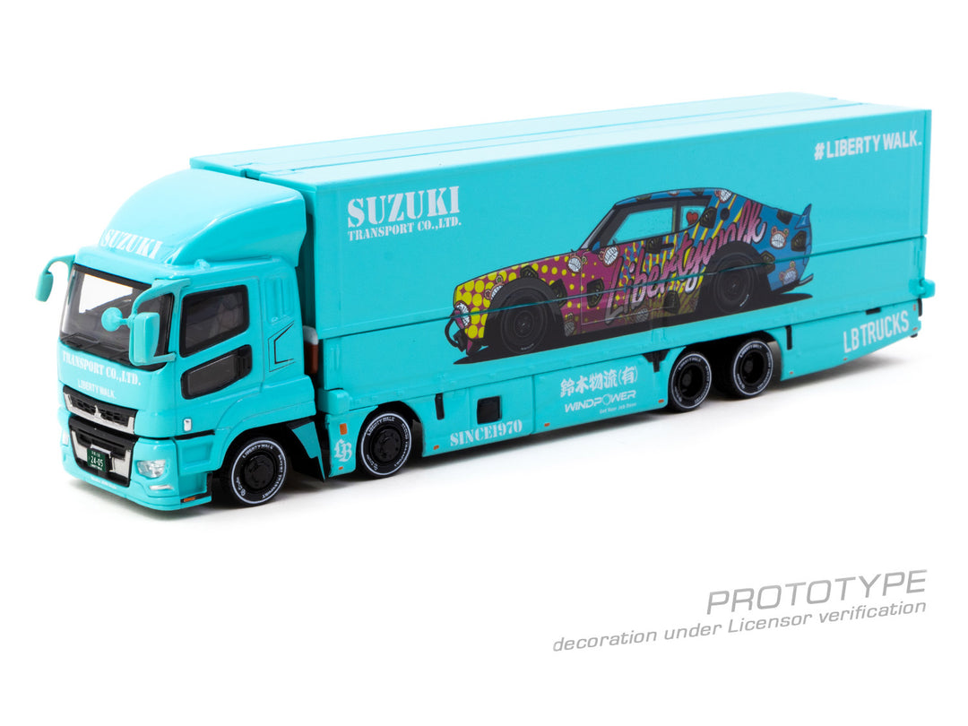 [Preorder] Tarmac Works 1:64 Mitsubishi Fuso Super Great LB-TRUCKS T64T-TL001-LBS