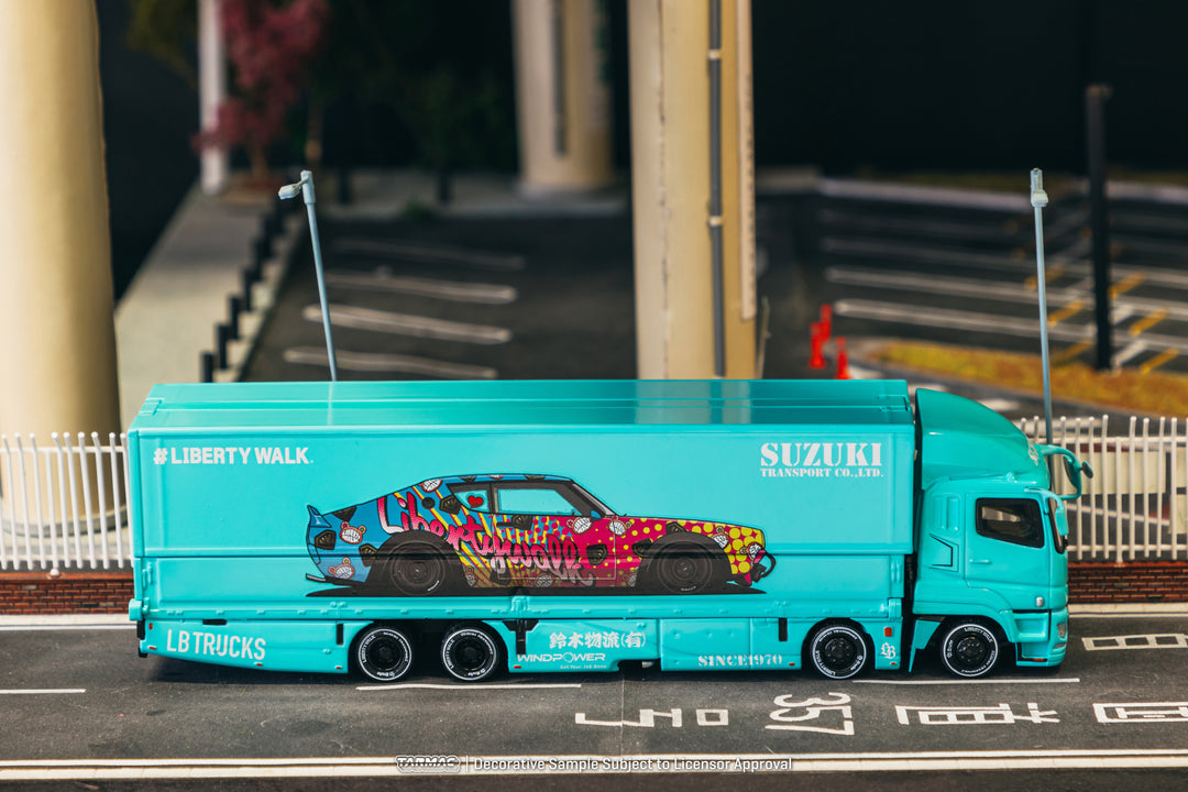 [Preorder] Tarmac Works 1:64 Mitsubishi Fuso Super Great LB-TRUCKS T64T-TL001-LBS