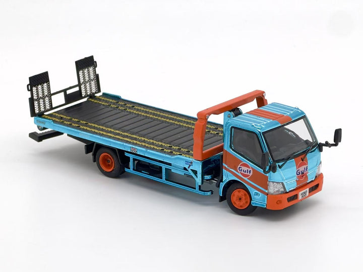 [Preorder] Unique Model 1:64 Hino 300 Dutro Trailer - Gulf 100723