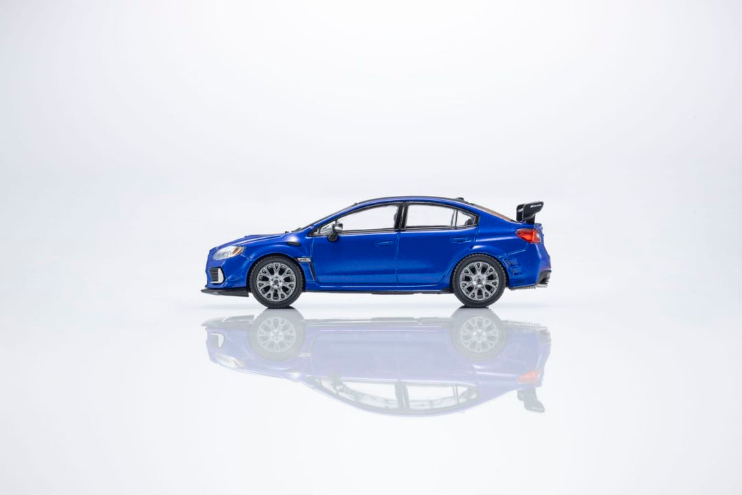 [Preorder] Kyosho 1:64 SUBARU WRX STI  MINI CAR & BOOK - Blue