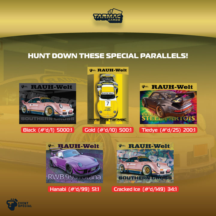 [Preorder] Tarmac Works 1:64 Porsche RWB Event Special Vol.01 TC-RWBS-01