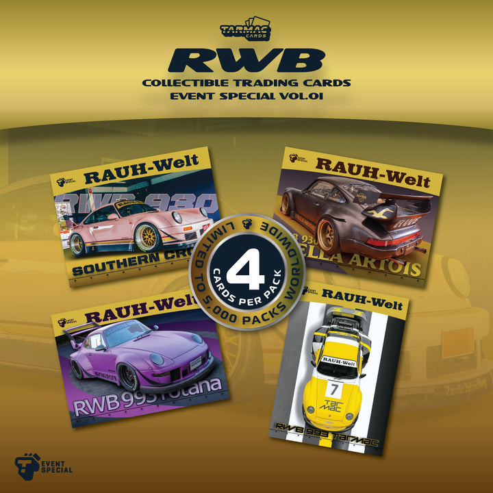 [Preorder] Tarmac Works 1:64 Porsche RWB Event Special Vol.01 TC-RWBS-01