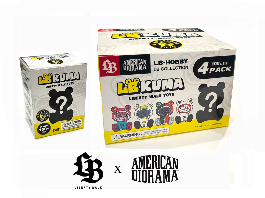 [Preorder] American Diorama Liberty Walk LB Kuma 100% Blind box AD-LBKuma05