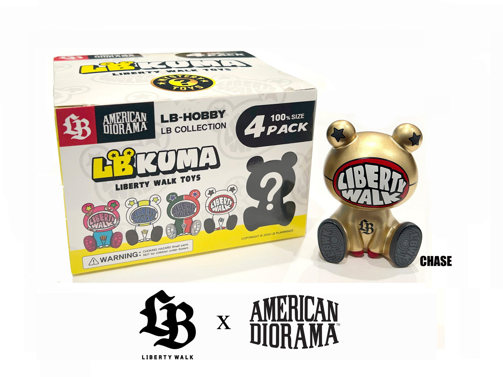 American Diorama Liberty Walk LB Kuma 100% Blind box AD