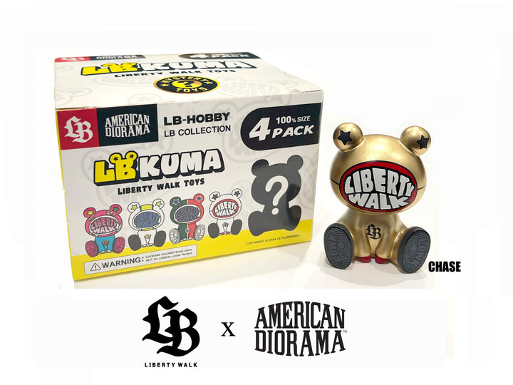 [Preorder] American Diorama Liberty Walk LB Kuma 100% Blind box AD-LBKuma05