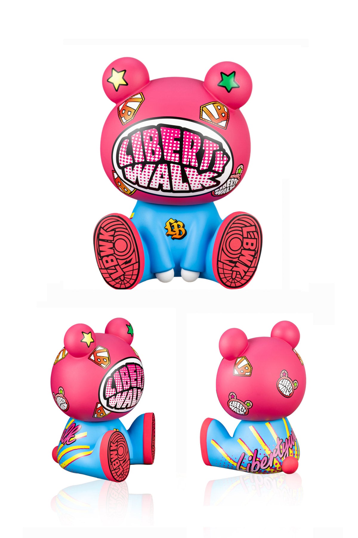 ぬいぐるみ・マスコット LB KUMA 400% LIBERTY WALK American Diorama Liberty Walk LB Kuma 400% - Kenmeri style AD