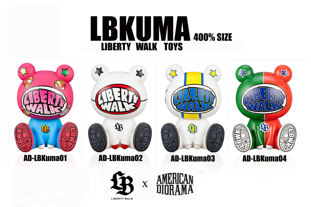 [Preorder] American Diorama Liberty Walk LB Kuma 400% - Kenmeri style AD-LBKuma01