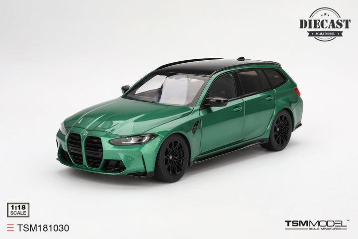 [Preorder] TSM 1:18 BMW M3 Touring M Isle of Man Green Metallic TSM181030