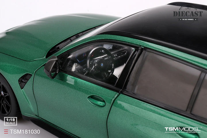 [Preorder] TSM 1:18 BMW M3 Touring M Isle of Man Green Metallic TSM181030