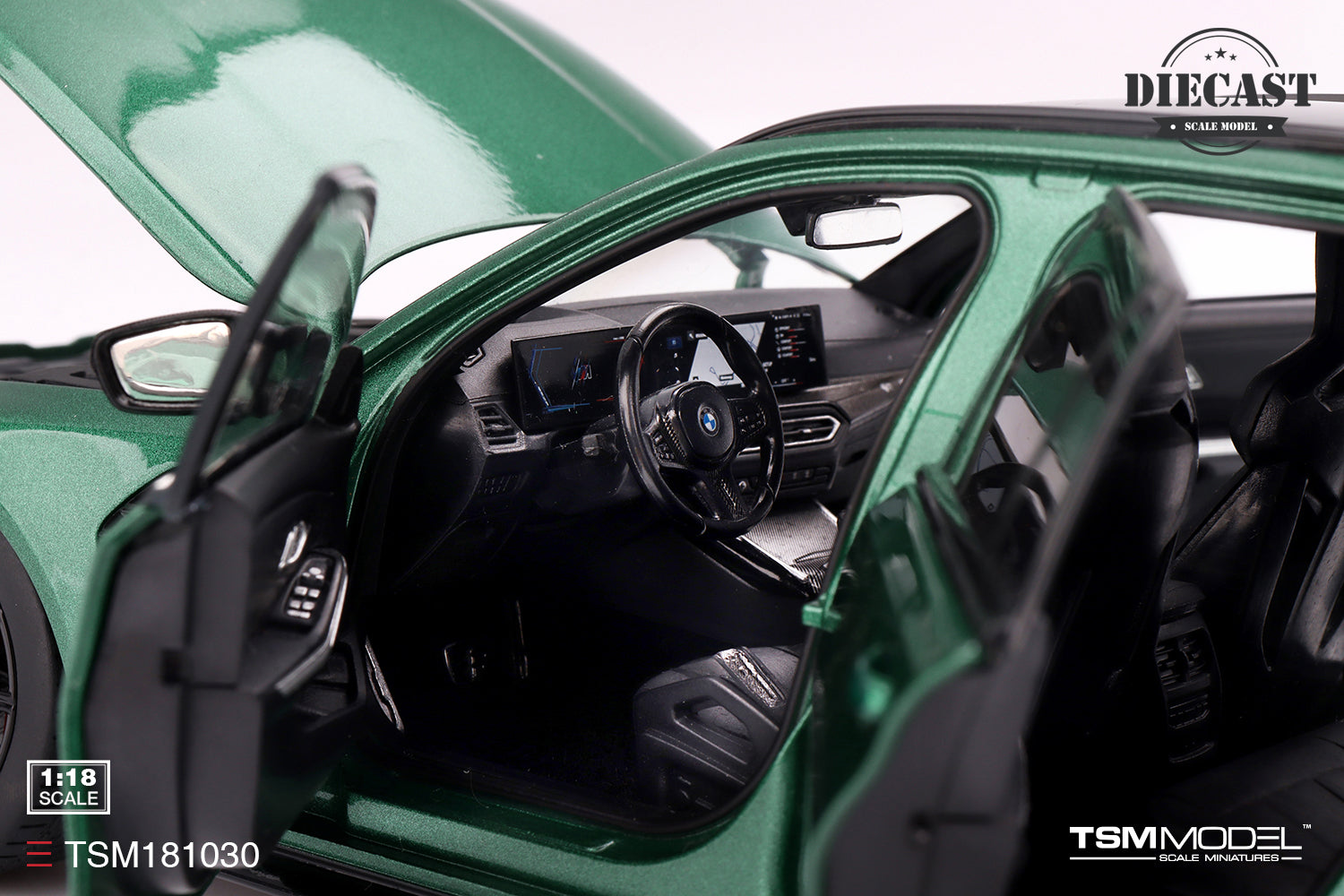 Preorder] TSM 1:18 BMW M3 Touring M Isle of Man Green Metallic