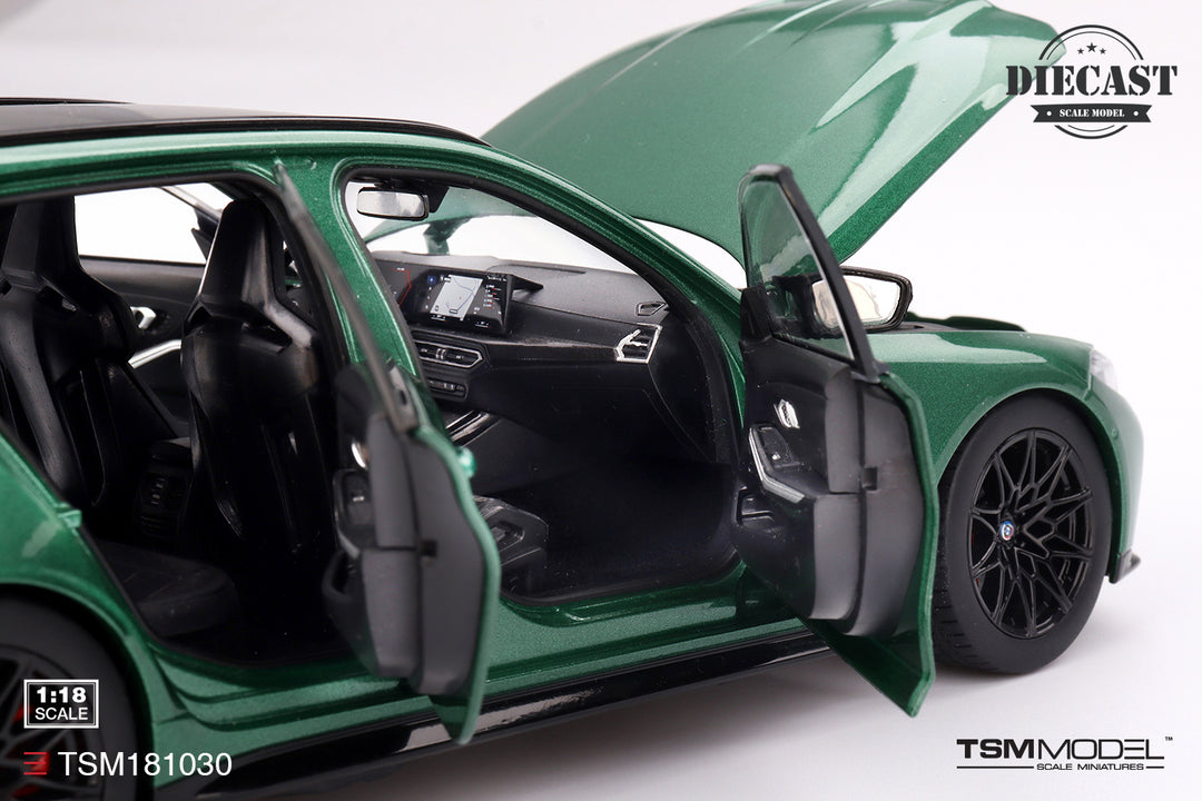 [Preorder] TSM 1:18 BMW M3 Touring M Isle of Man Green Metallic TSM181030