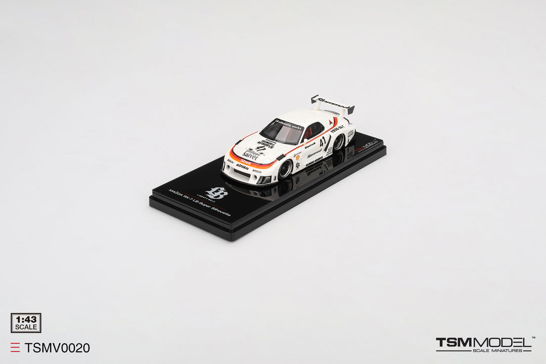 [Preorder] TSM 1:43 MAZDA RX-7 LB-Super Silhouette #41 Numero Reserve TSMV0020