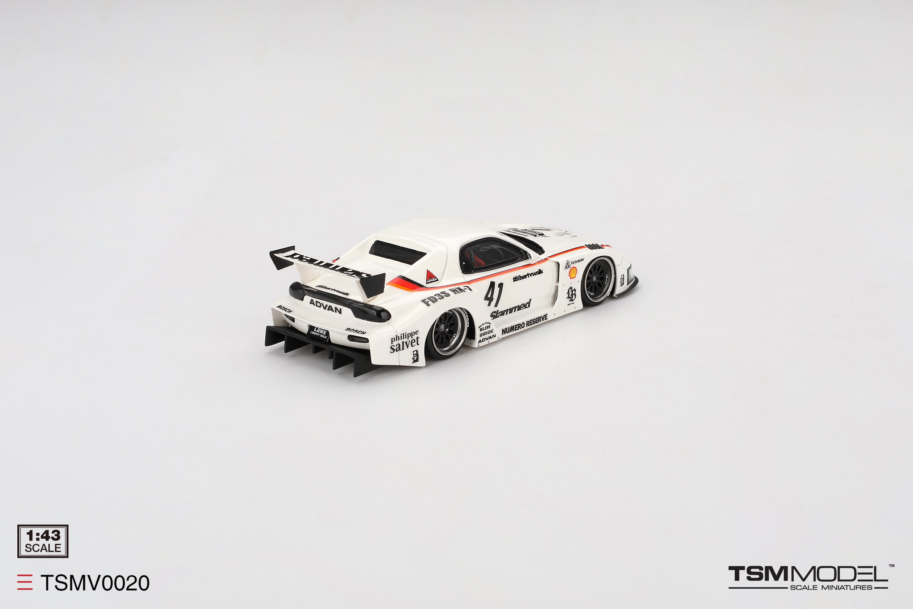Preorder] TSM 1:43 MAZDA RX-7 LB-Super Silhouette #41 Numero