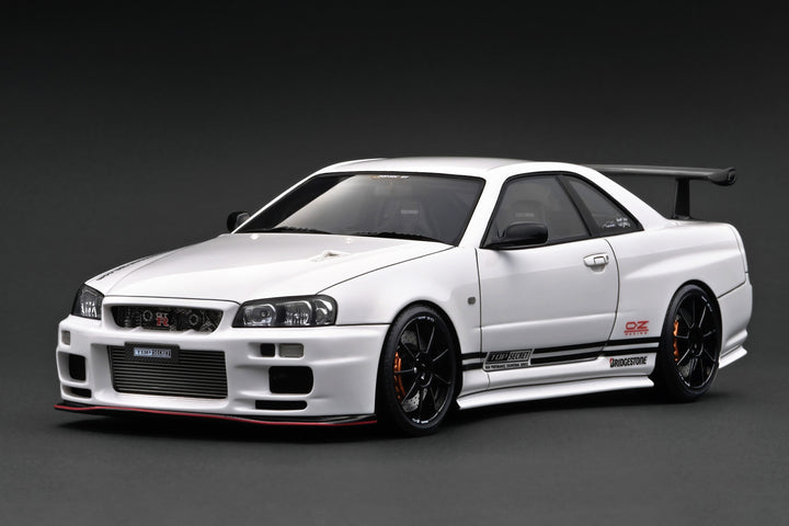 [Preorder] Ignition Model 1:18 TOP SECRET 34GT-R (BNR34) White IG3642