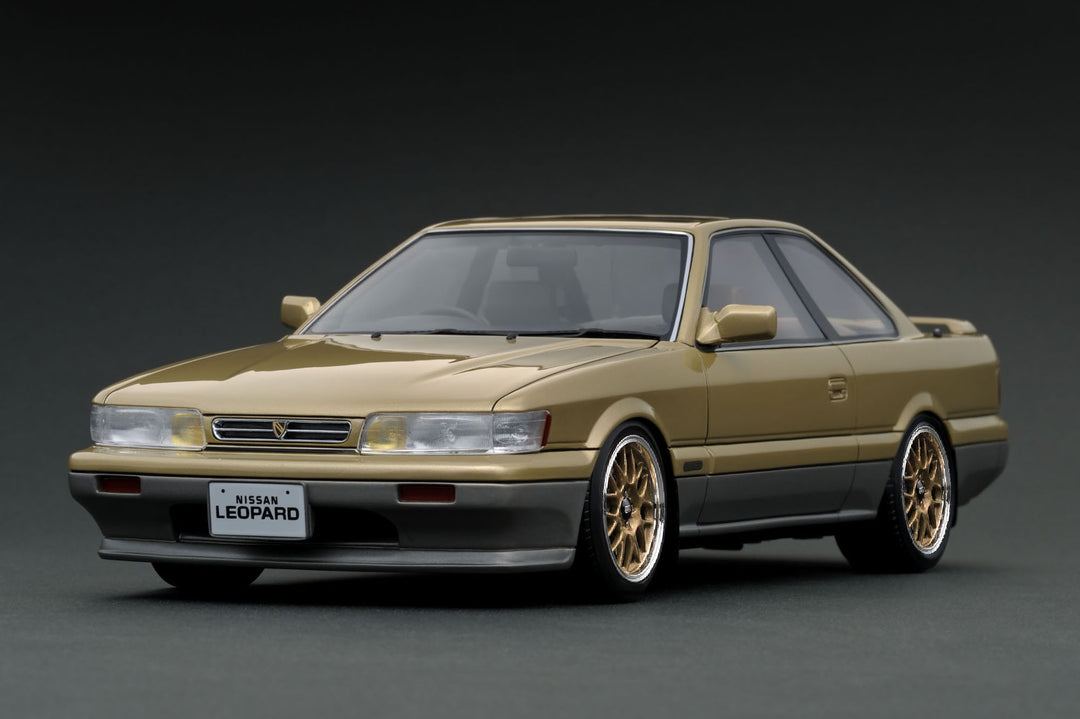 [Preorder] Ignition Model 1:18 Nissan Leopard (F31) Ultima V30TWINCAM TURBO Gold/Silver IG3816