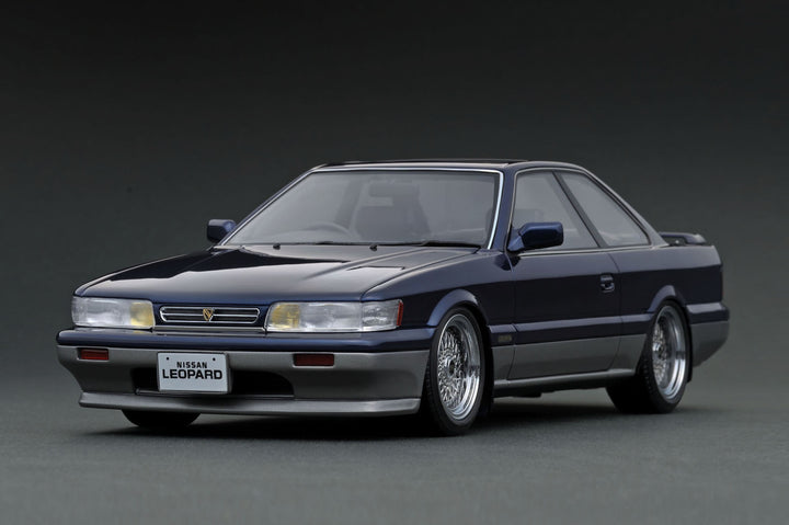 [Preorder] Ignition Model 1:18 Nissan Leopard (F31) Ultima V30TWINCAM TURBO Dark Blue/Silver IG3817