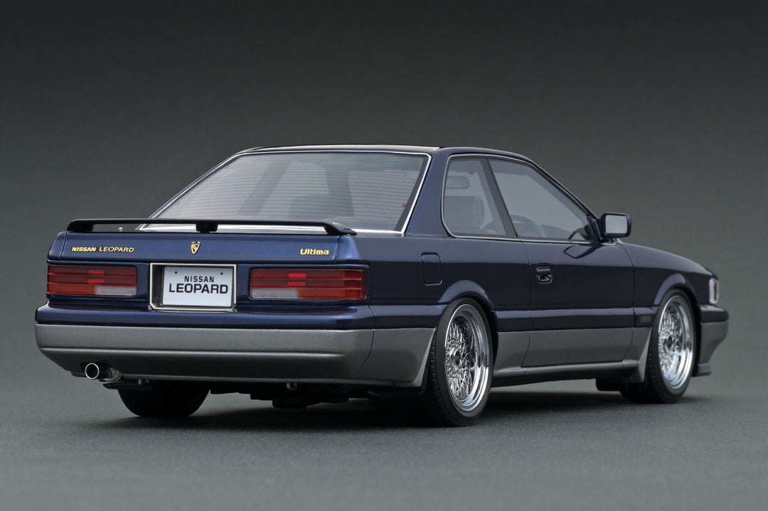 [Preorder] Ignition Model 1:18 Nissan Leopard (F31) Ultima V30TWINCAM TURBO Dark Blue/Silver IG3817