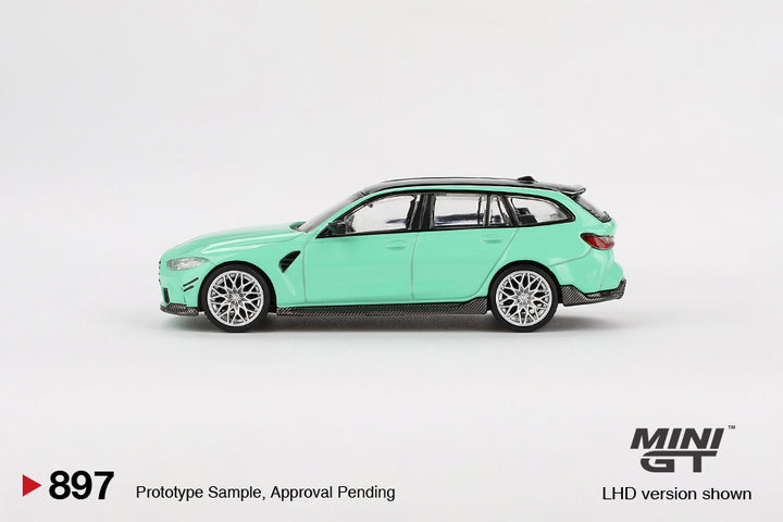 [Preorder] MINIGT 1:64 BMW M3 M Performance Touring Mint Green MGT00897