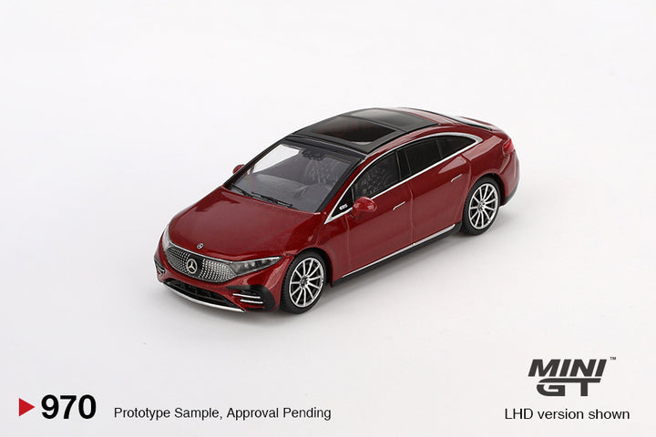 [Preorder] MINIGT 1:64 Mercedes-Benz EQS 580 4MATIC Red Metallic MGT00970