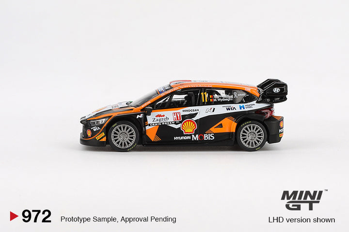 [Preorder] MINIGT 1:64 Hyundai i20 N Rally1 #11 2023 Rally Croatia MGT00972