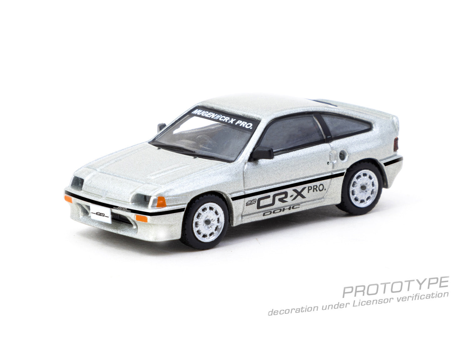 Tarmac Works 1:64 HONDA Ballade Sports MUGEN CR-X PRO Silver T64G