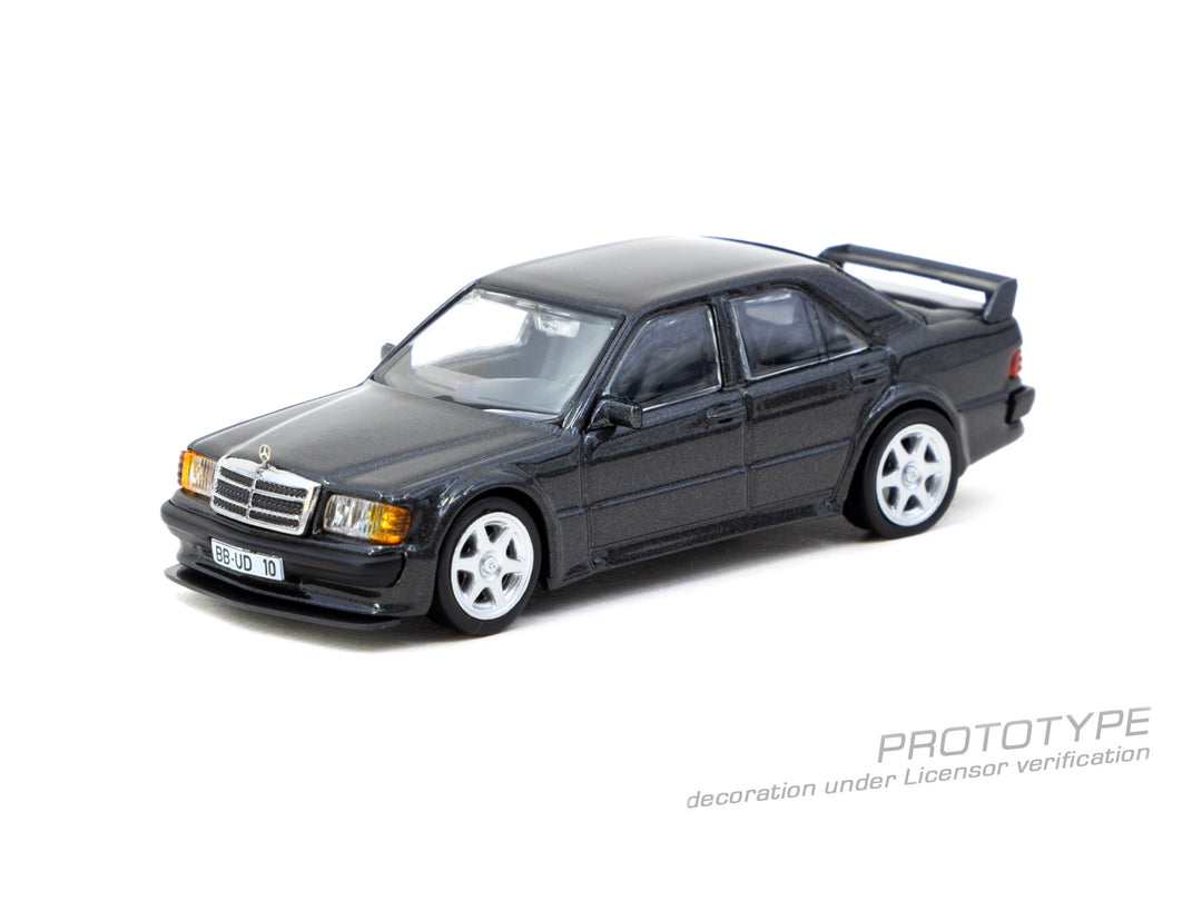 [Preorder] Tarmac Works 1:64 Mercedes-Benz 190 E 2.5-16 EVO 1 Blue-Black metallic T64G-057-BK