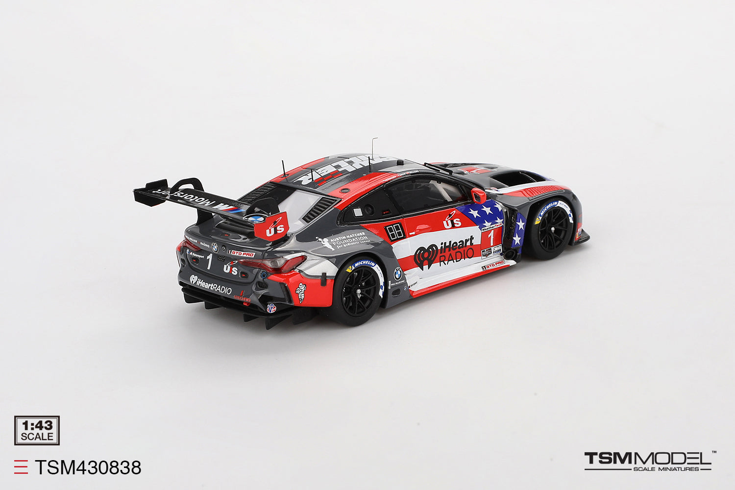 Preorder] TSM 1:43 BMW M4 GT3 #1 Paul Miller Racing 2024