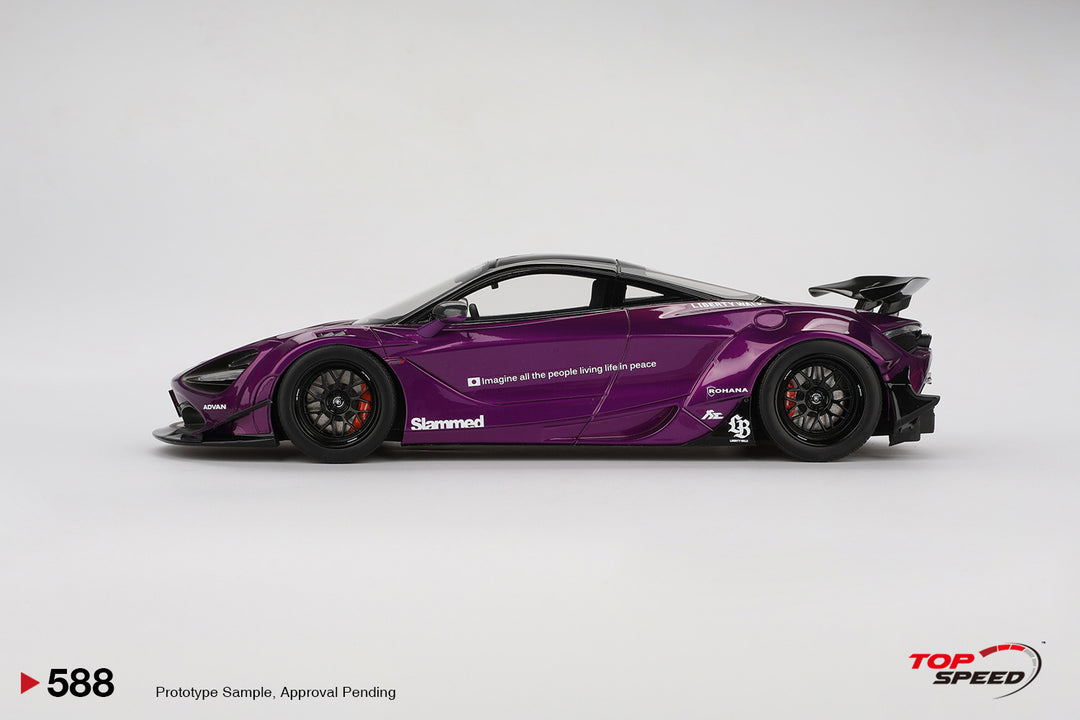 [Preorder] Topspeed 1:18 McLaren 720S LB★Works Purple TS0588