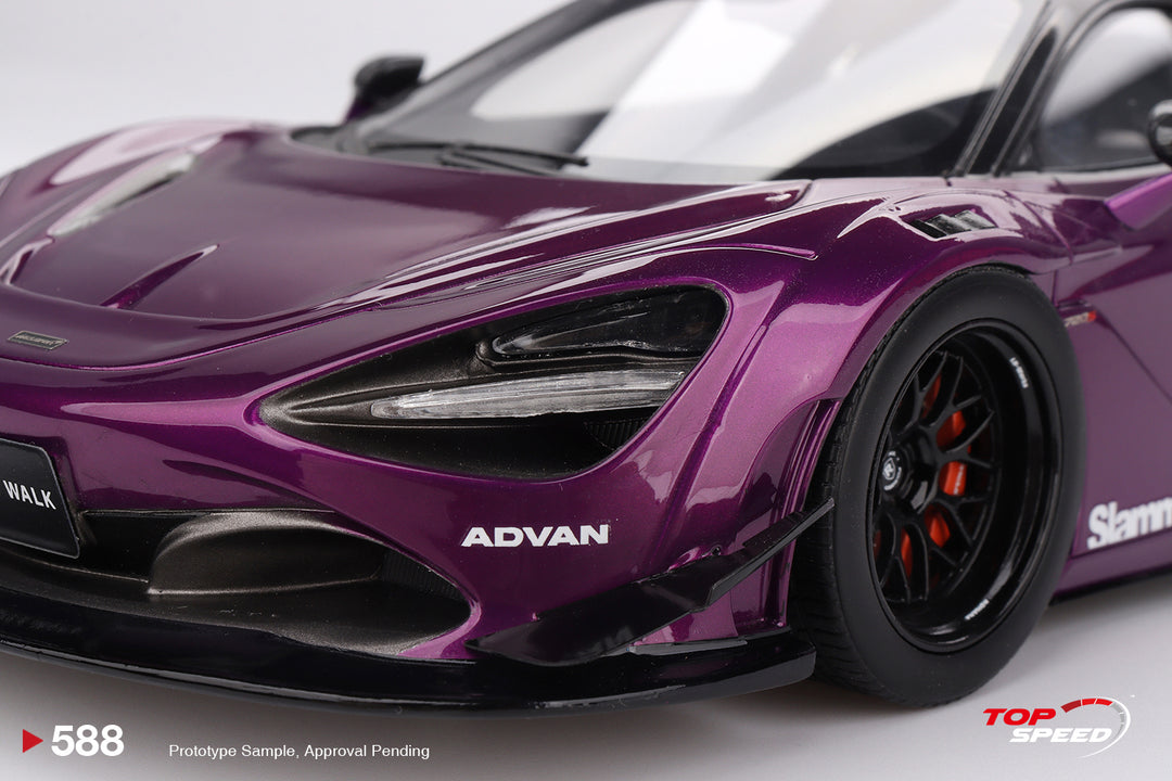 [Preorder] Topspeed 1:18 McLaren 720S LB★Works Purple TS0588