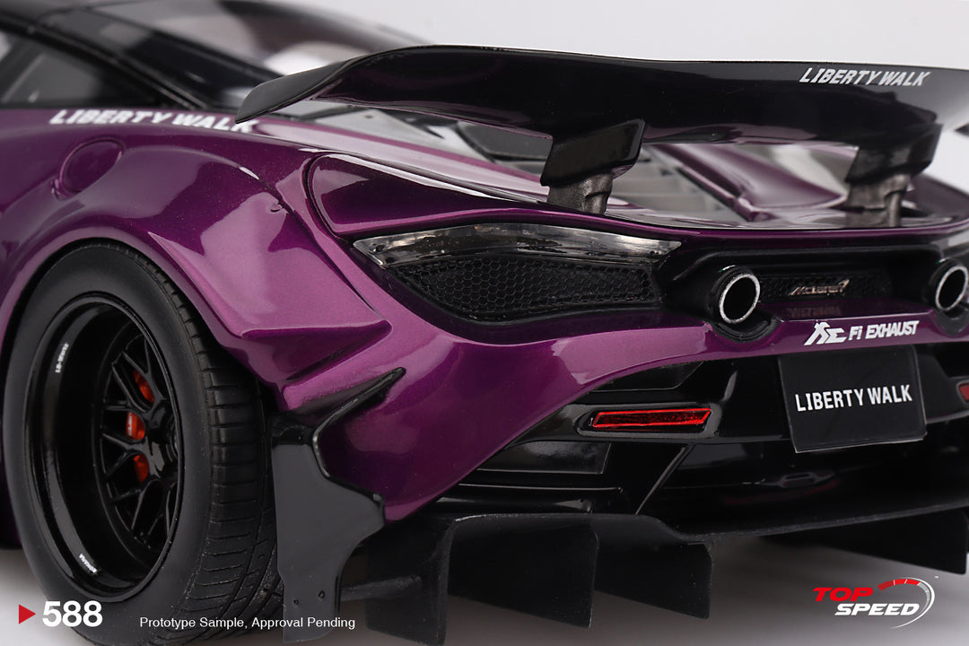 [Preorder] Topspeed 1:18 McLaren 720S LB★Works Purple TS0588