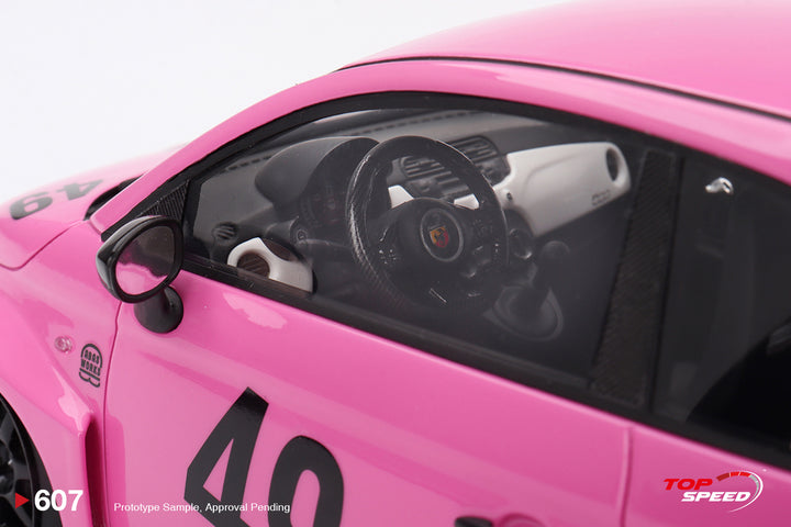 [Preorder] Topspeed 1:18 LB-WORKS x Abas Works Abarth 595 Pink TS0607