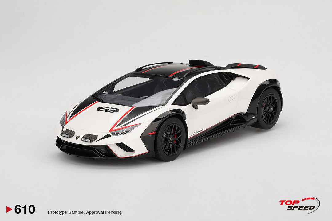 [Preorder] Topspeed 1:18 Lamborghini Huracán Sterrato Bianco Asopo TS0610