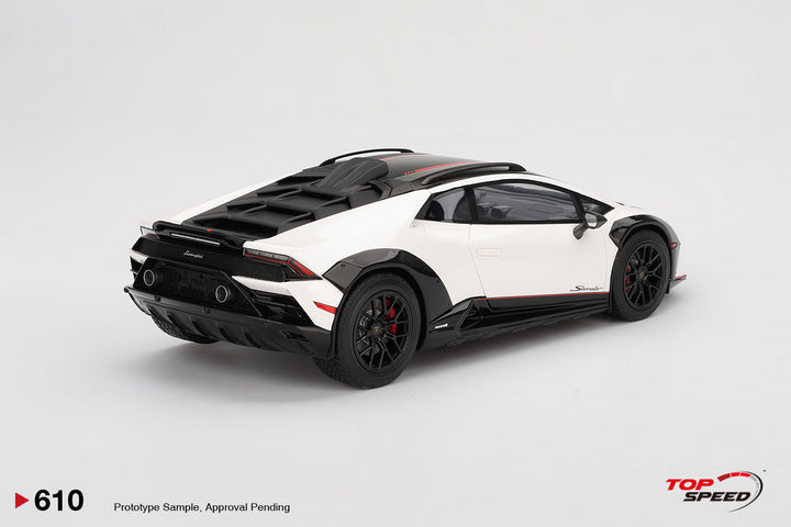 [Preorder] Topspeed 1:18 Lamborghini Huracán Sterrato Bianco Asopo TS0610