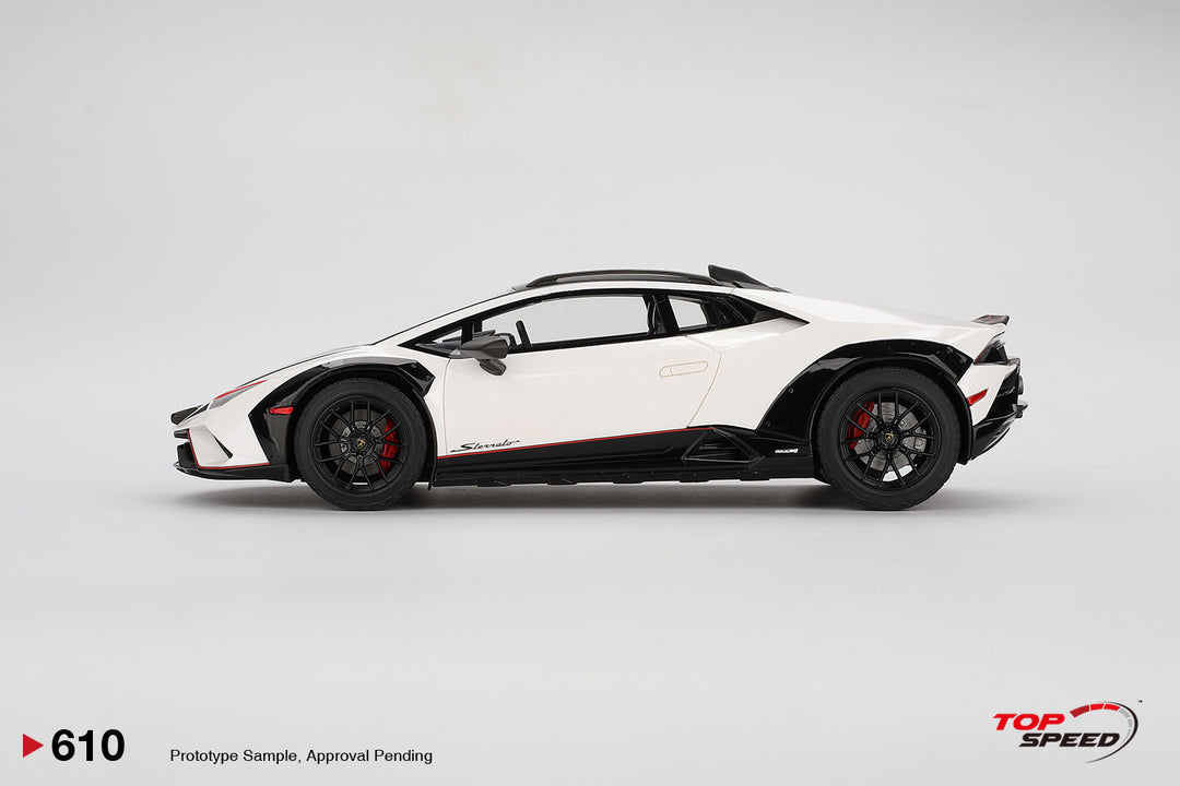 [Preorder] Topspeed 1:18 Lamborghini Huracán Sterrato Bianco Asopo TS0610