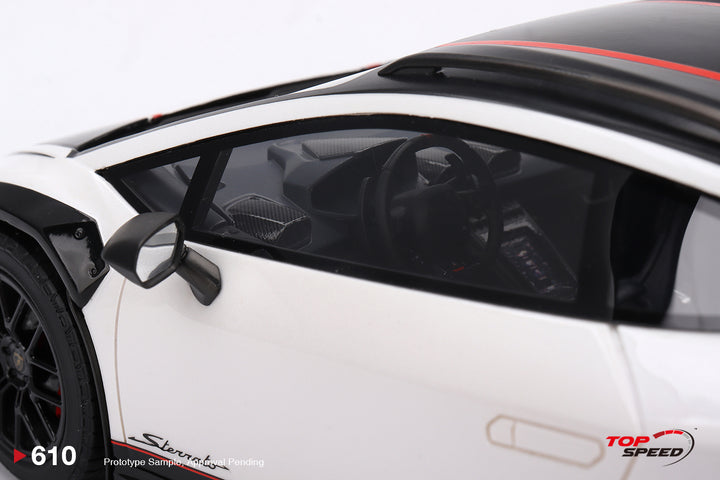 [Preorder] Topspeed 1:18 Lamborghini Huracán Sterrato Bianco Asopo TS0610