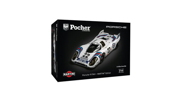 [Preorder] Pocher 1:8 HK122 Porsche 917K Martini HK122