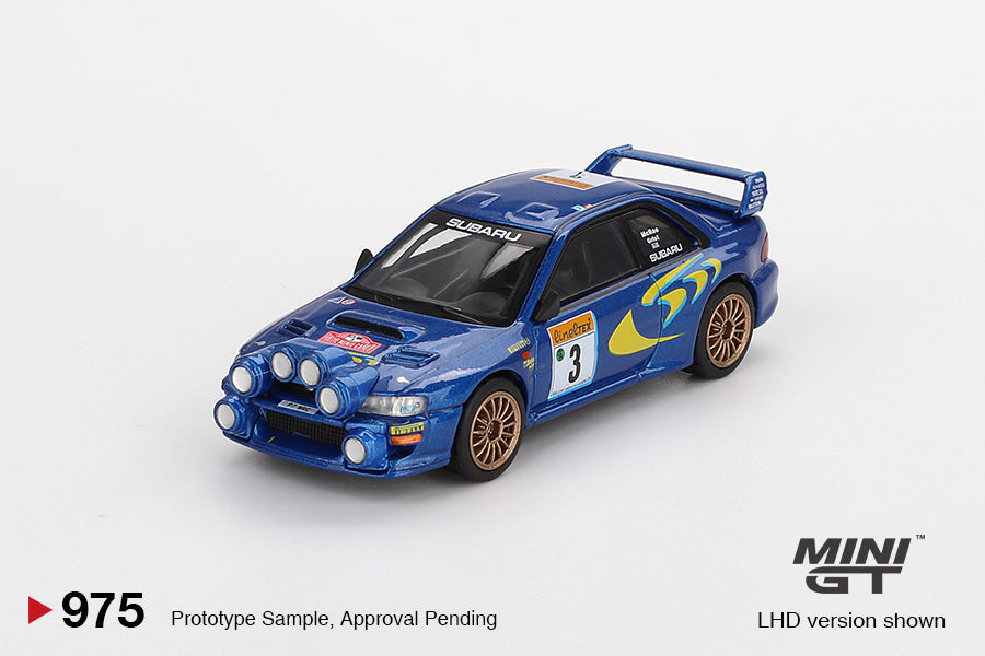 [Preorder] MINIGT 1:64 Subaru Impreza WRC98 1998 Rally Monte-Carlo 3rd Place #3 MGT00975