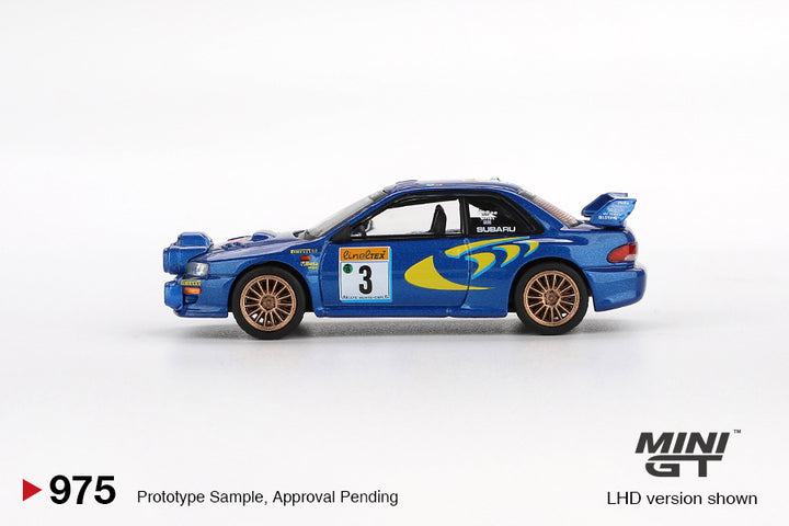 [Preorder] MINIGT 1:64 Subaru Impreza WRC98 1998 Rally Monte-Carlo 3rd Place #3 MGT00975