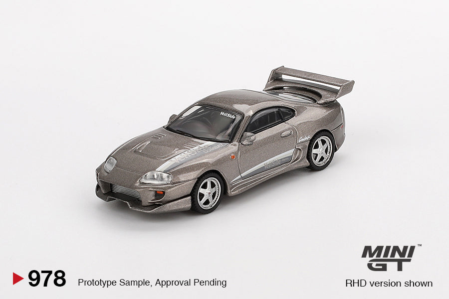 MINIGT 1:64 Toyota Supra VeilSide Combat V-II – Combat Grey MGT00978